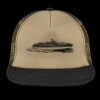 Flat Bill Snapback Trucker Cap Thumbnail