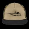 Flat Bill Snapback Trucker Cap Thumbnail