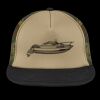 Flat Bill Snapback Trucker Cap Thumbnail