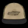 Flat Bill Snapback Trucker Cap Thumbnail