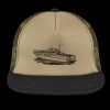 Flat Bill Snapback Trucker Cap Thumbnail