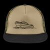 Flat Bill Snapback Trucker Cap Thumbnail