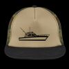 Flat Bill Snapback Trucker Cap Thumbnail