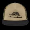 Flat Bill Snapback Trucker Cap Thumbnail