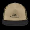 Flat Bill Snapback Trucker Cap Thumbnail