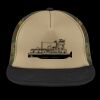 Flat Bill Snapback Trucker Cap Thumbnail
