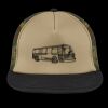 Flat Bill Snapback Trucker Cap Thumbnail