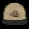 Flat Bill Snapback Trucker Cap Thumbnail