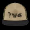 Flat Bill Snapback Trucker Cap Thumbnail