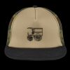 Flat Bill Snapback Trucker Cap Thumbnail