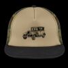Flat Bill Snapback Trucker Cap Thumbnail