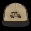 Flat Bill Snapback Trucker Cap Thumbnail