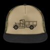 Flat Bill Snapback Trucker Cap Thumbnail