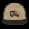 Flat Bill Snapback Trucker Cap Thumbnail