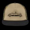Flat Bill Snapback Trucker Cap Thumbnail