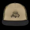 Flat Bill Snapback Trucker Cap Thumbnail