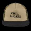 Flat Bill Snapback Trucker Cap Thumbnail