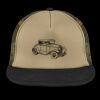 Flat Bill Snapback Trucker Cap Thumbnail