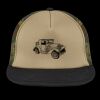 Flat Bill Snapback Trucker Cap Thumbnail
