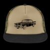 Flat Bill Snapback Trucker Cap Thumbnail