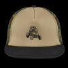 Flat Bill Snapback Trucker Cap Thumbnail