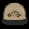 Flat Bill Snapback Trucker Cap Thumbnail