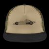 Flat Bill Snapback Trucker Cap Thumbnail