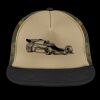 Flat Bill Snapback Trucker Cap Thumbnail