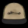 Flat Bill Snapback Trucker Cap Thumbnail