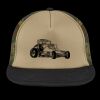 Flat Bill Snapback Trucker Cap Thumbnail