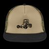 Flat Bill Snapback Trucker Cap Thumbnail