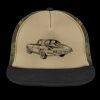Flat Bill Snapback Trucker Cap Thumbnail