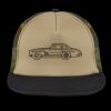 Flat Bill Snapback Trucker Cap Thumbnail