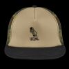 Flat Bill Snapback Trucker Cap Thumbnail