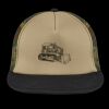 Flat Bill Snapback Trucker Cap Thumbnail