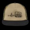 Flat Bill Snapback Trucker Cap Thumbnail
