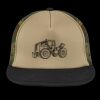 Flat Bill Snapback Trucker Cap Thumbnail