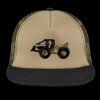 Flat Bill Snapback Trucker Cap Thumbnail