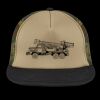 Flat Bill Snapback Trucker Cap Thumbnail