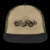 Flat Bill Snapback Trucker Cap Thumbnail