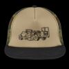 Flat Bill Snapback Trucker Cap Thumbnail