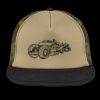 Flat Bill Snapback Trucker Cap Thumbnail