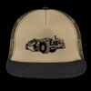Flat Bill Snapback Trucker Cap Thumbnail