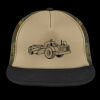 Flat Bill Snapback Trucker Cap Thumbnail