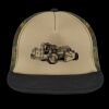 Flat Bill Snapback Trucker Cap Thumbnail