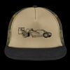 Flat Bill Snapback Trucker Cap Thumbnail