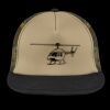 Flat Bill Snapback Trucker Cap Thumbnail