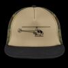 Flat Bill Snapback Trucker Cap Thumbnail