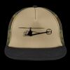 Flat Bill Snapback Trucker Cap Thumbnail