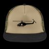 Flat Bill Snapback Trucker Cap Thumbnail